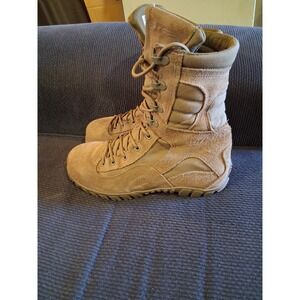 Belleville 533ST Boots Mens Size 7R Wide Coyote Steel Toe Military USA Vibram